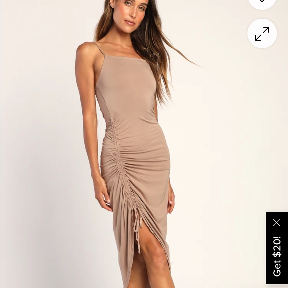 Lulus asymmetrical dress
